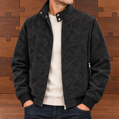 Classic Zip Bomber Jacket