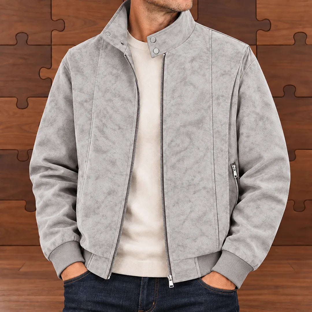 Classic Zip Bomber Jacket
