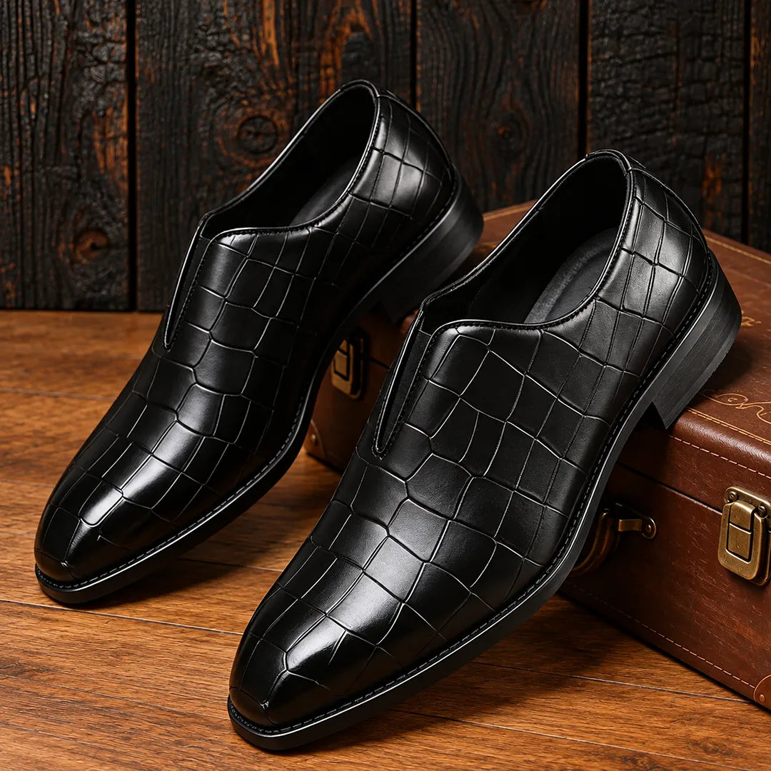 Elegant Textured Loafers