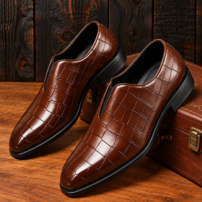 Elegant Textured Loafers