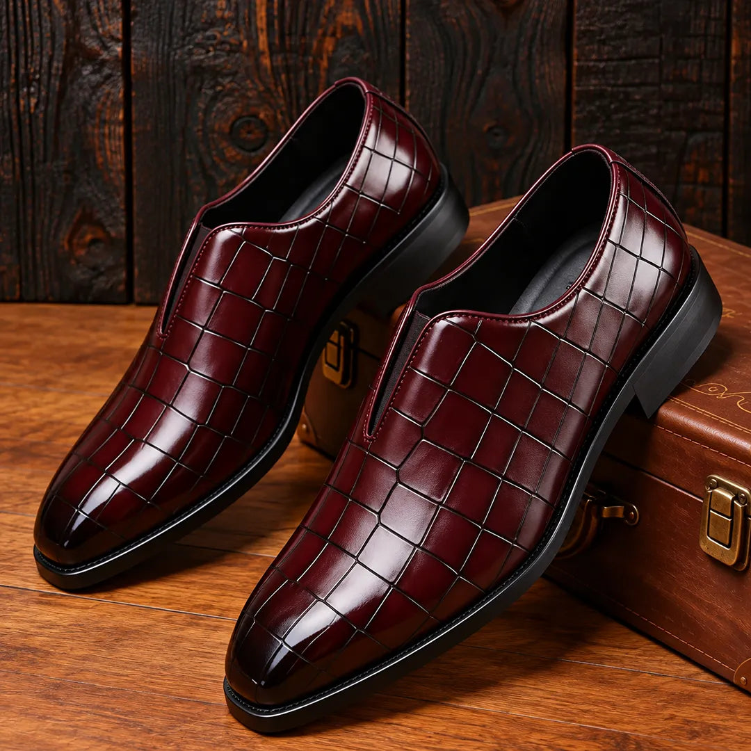 Elegant Textured Loafers