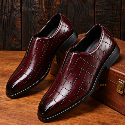 Elegant Textured Loafers