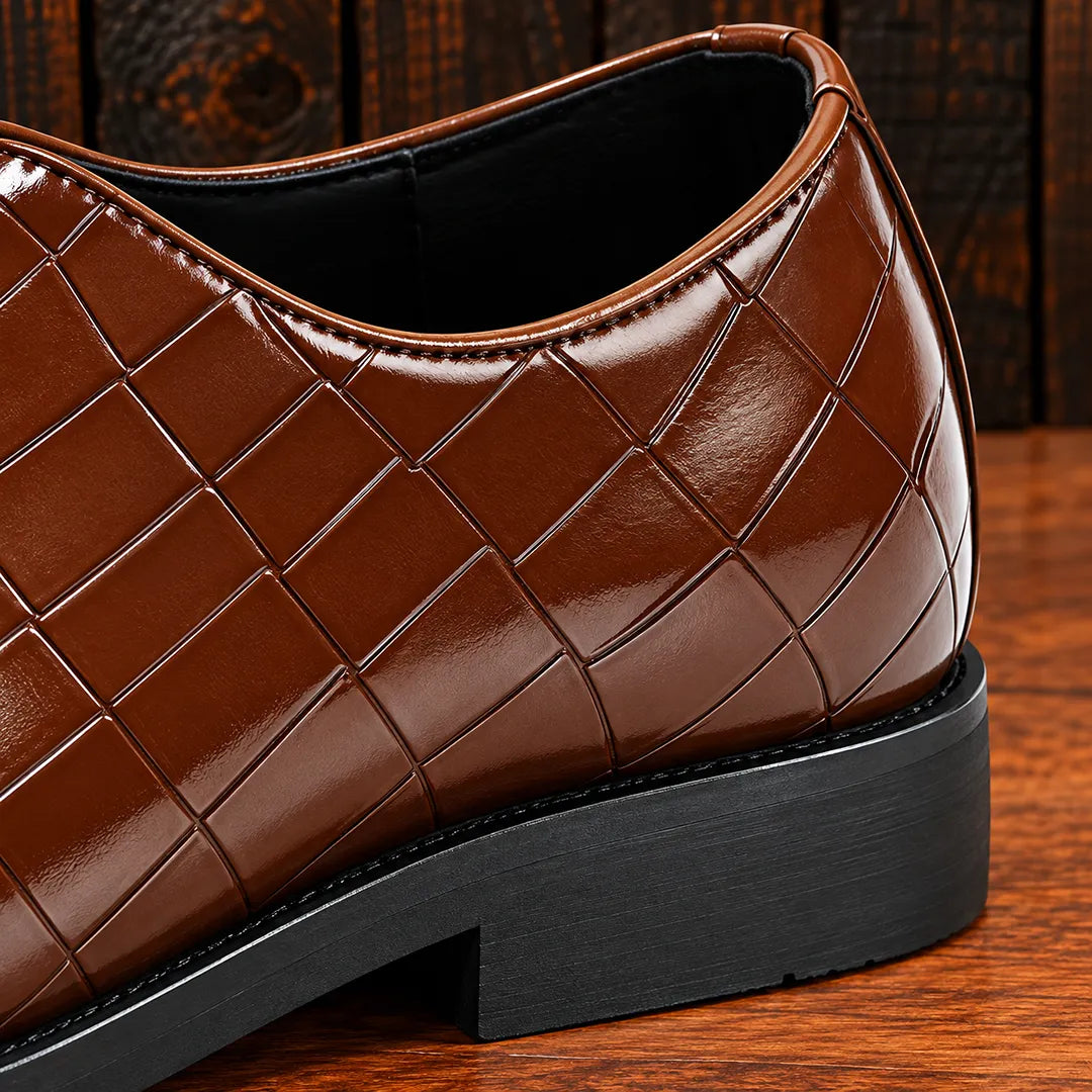 Elegant Textured Loafers