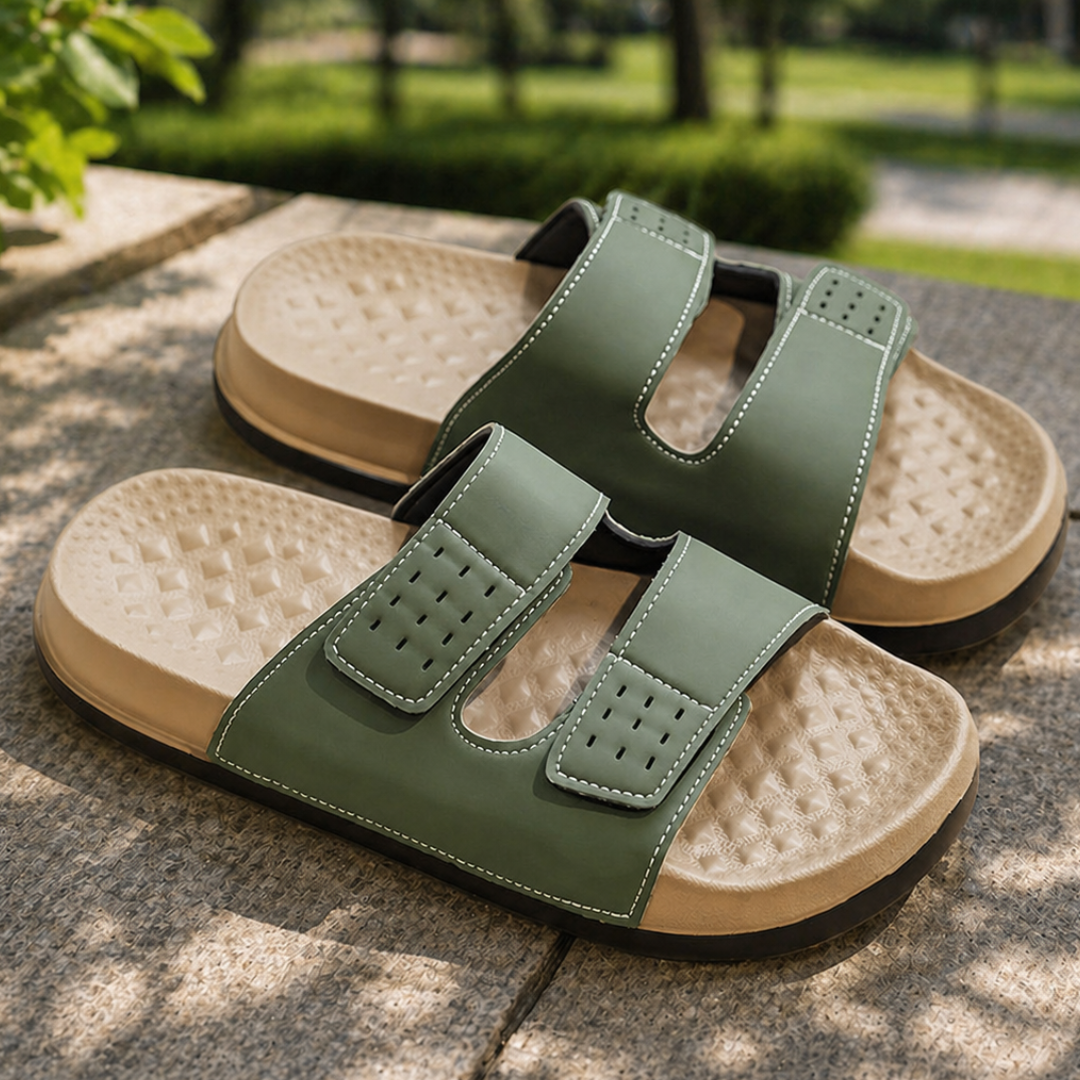 Wide Strap Sandals