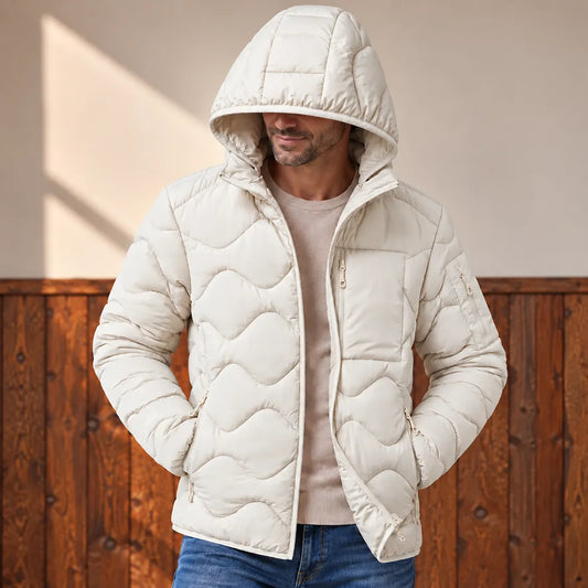 Hooded Quilted Puffer Jacket