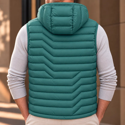 Hooded Quilted Vest