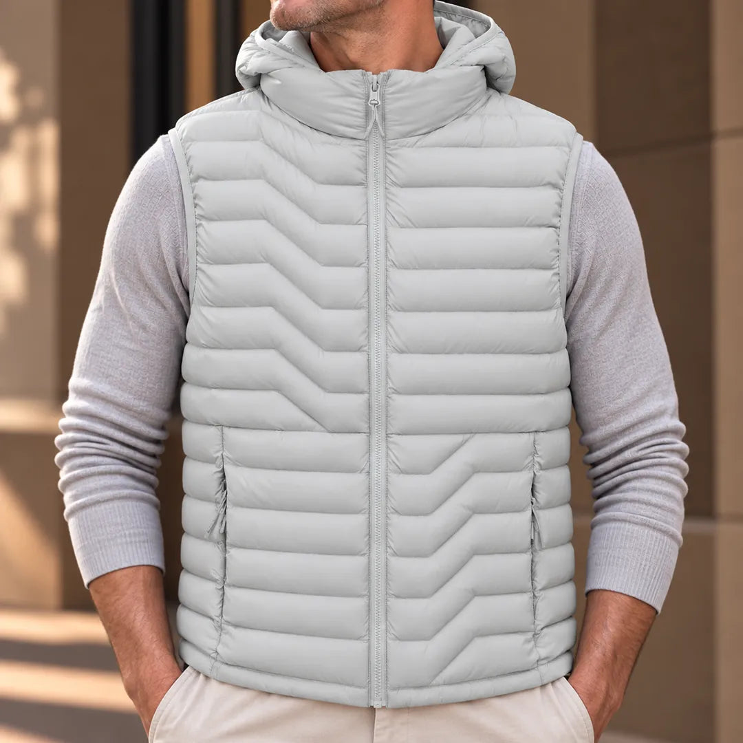 Hooded Quilted Vest