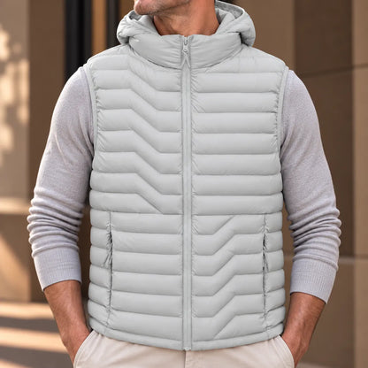 Hooded Quilted Vest