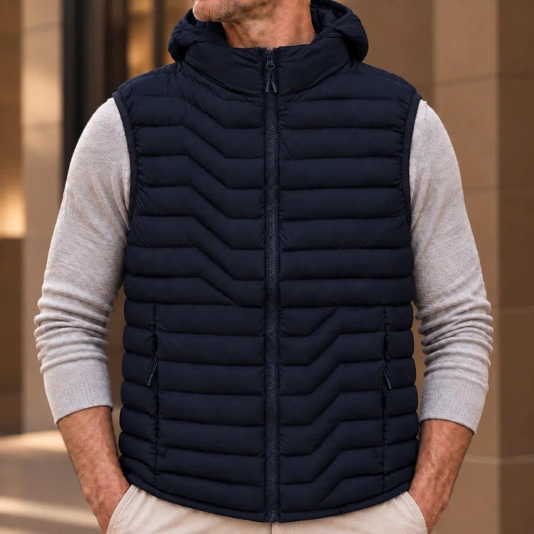 Hooded Quilted Vest