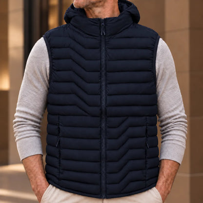 Hooded Quilted Vest