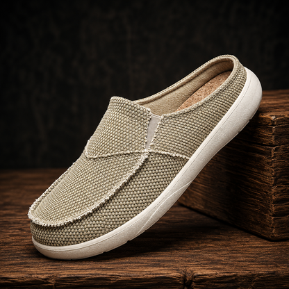 Woven Slip-On Loafers