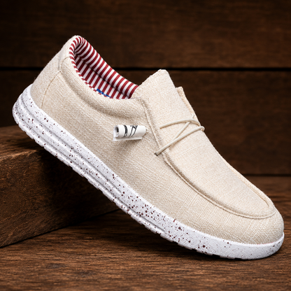 Breathable Canvas Loafers