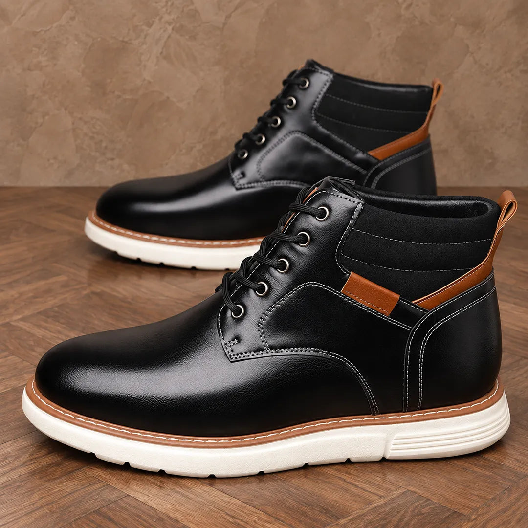 Lace-Up Ankle Boots