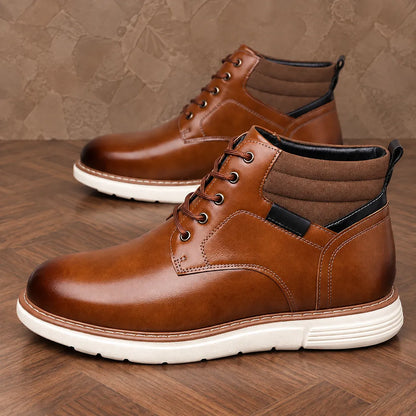 Lace-Up Ankle Boots