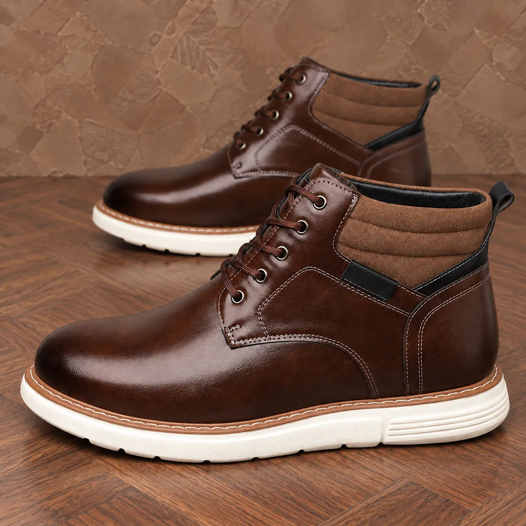 Lace-Up Ankle Boots