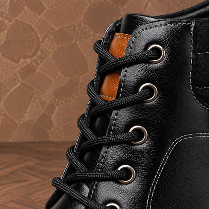 Lace-Up Ankle Boots