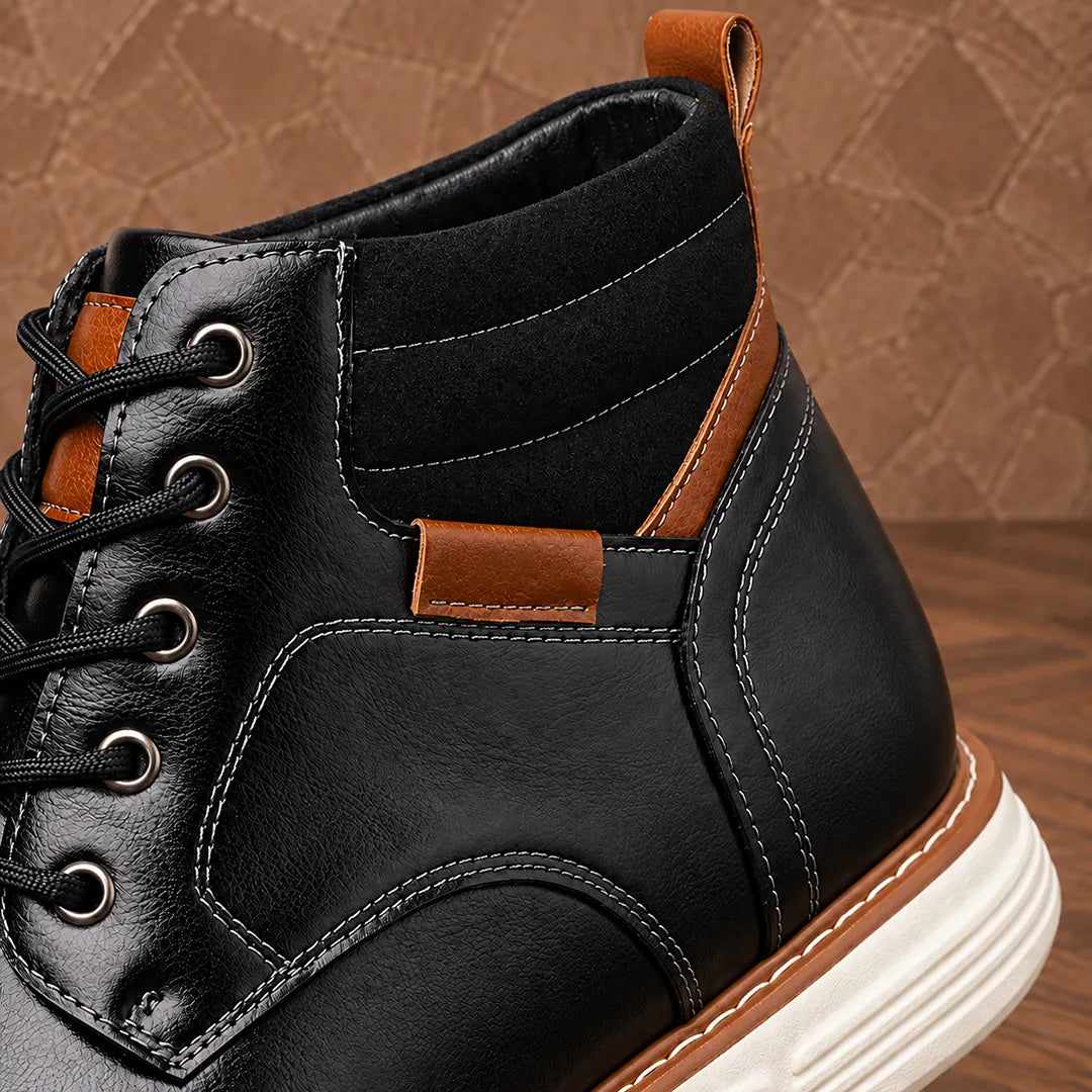 Lace-Up Ankle Boots