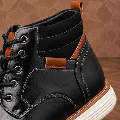 Lace-Up Ankle Boots