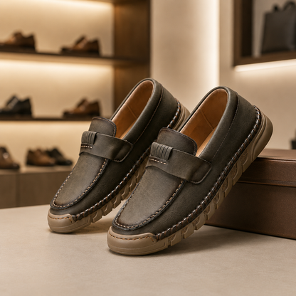 Casual Leather Loafers