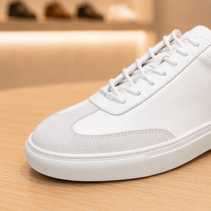 Polished Leather Sneakers
