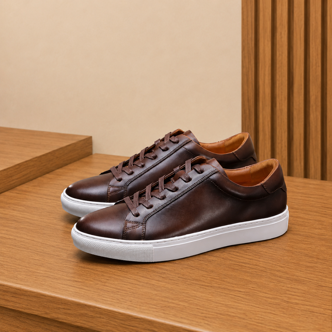 Handcrafted Leather Sneakers