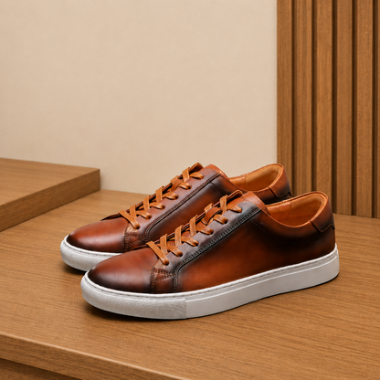 Handcrafted Leather Sneakers