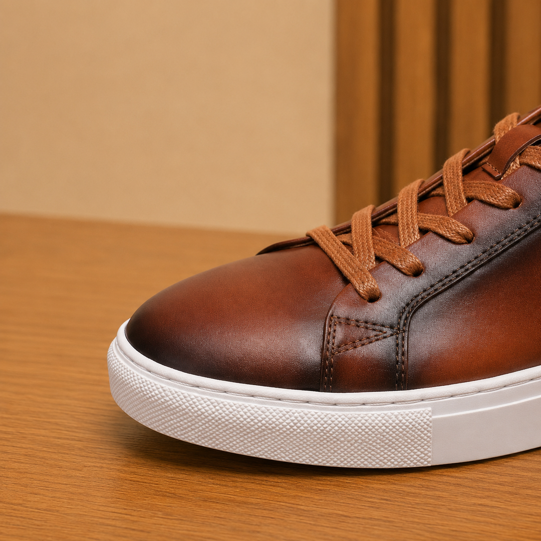 Handcrafted Leather Sneakers