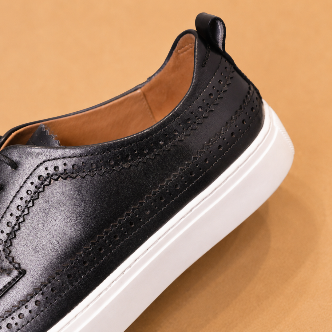 Luxurious Leather Sneakers