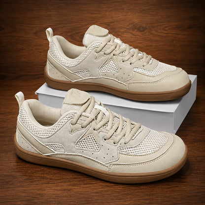 Lightweight Mesh Lace-Up Sneakers