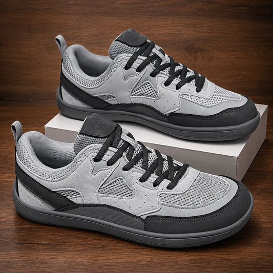 Lightweight Mesh Lace-Up Sneakers