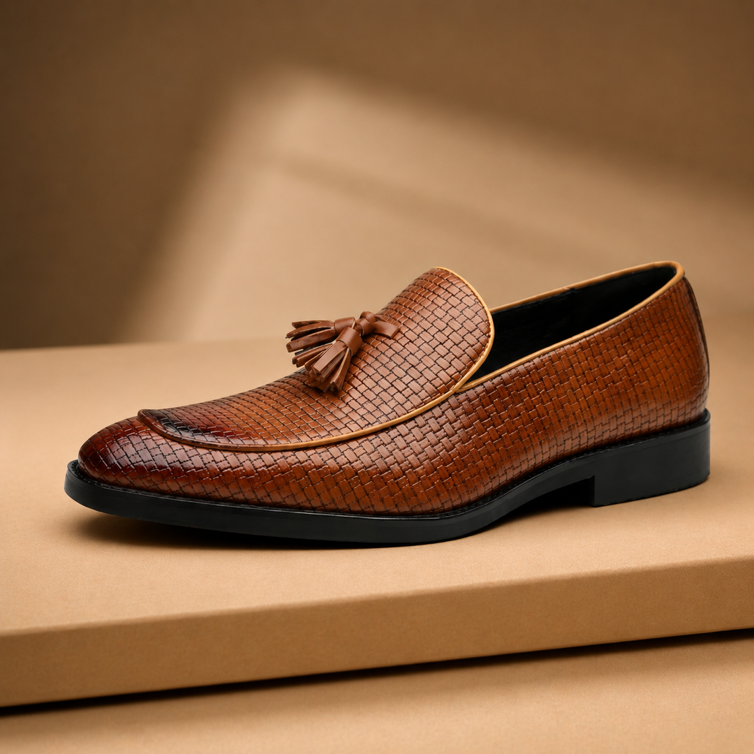 Polished Executive Tassel Loafers