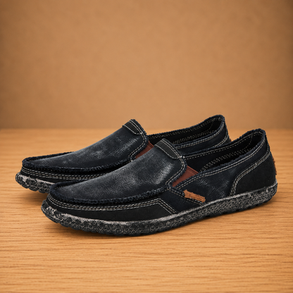 Canvas Slip-On Loafers