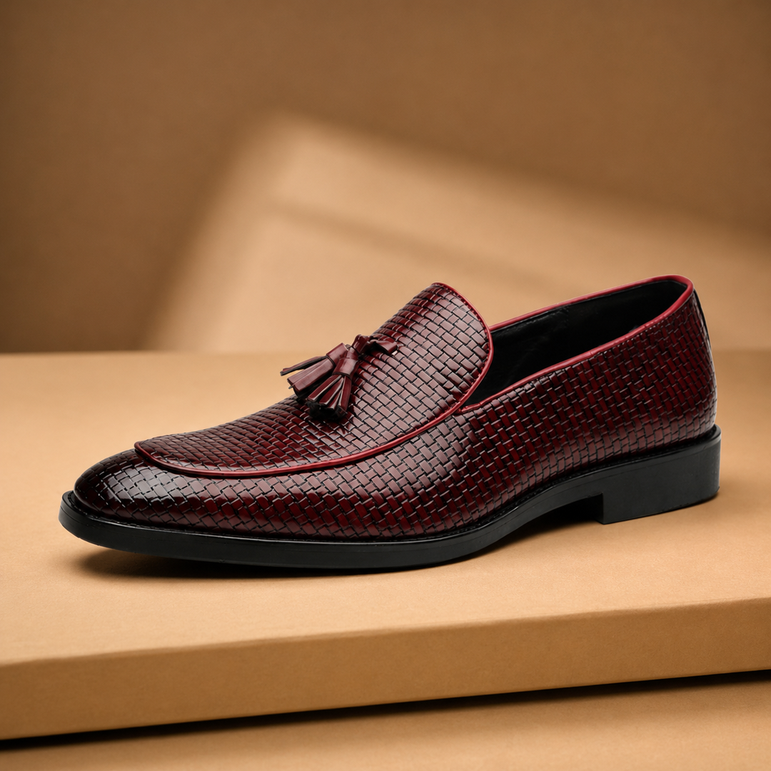 Polished Executive Tassel Loafers