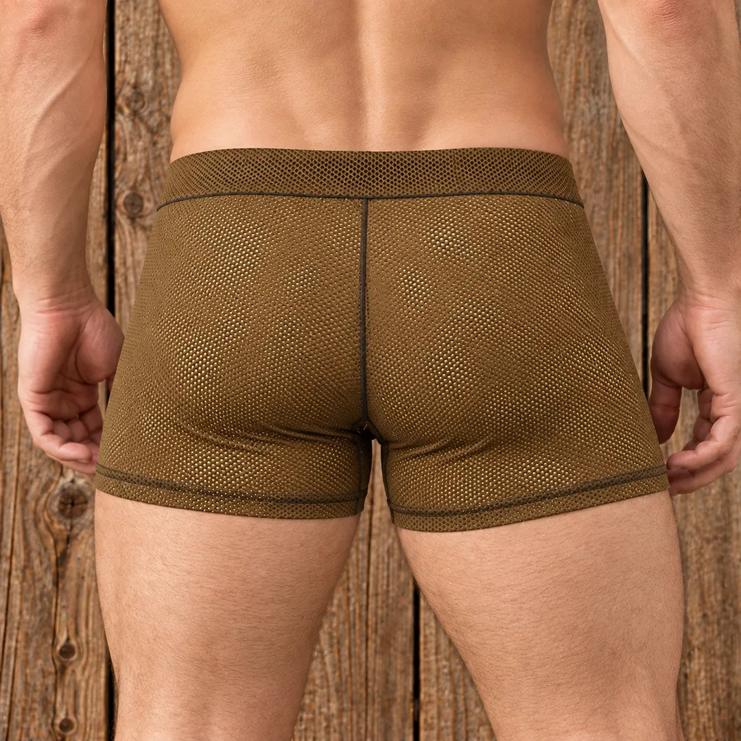 Mesh Panel Boxer Briefs