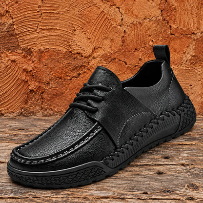 Moc-Toe Lace-Up Shoes
