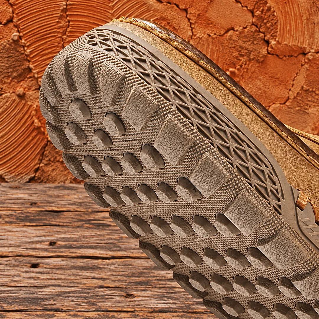 Moc-Toe Lace-Up Shoes