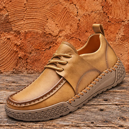 Moc-Toe Lace-Up Shoes
