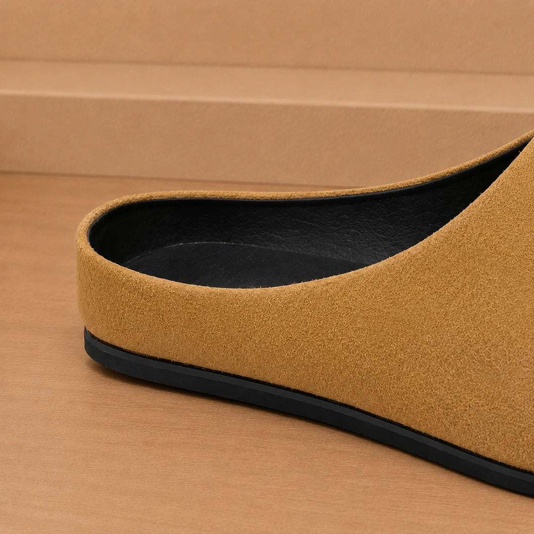 Modern Closed-Toe Mules