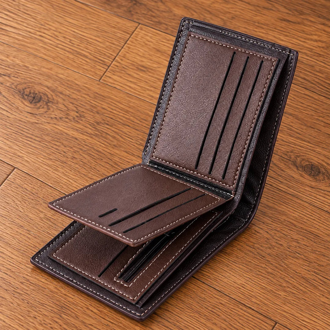 Patterned Bifold Wallet