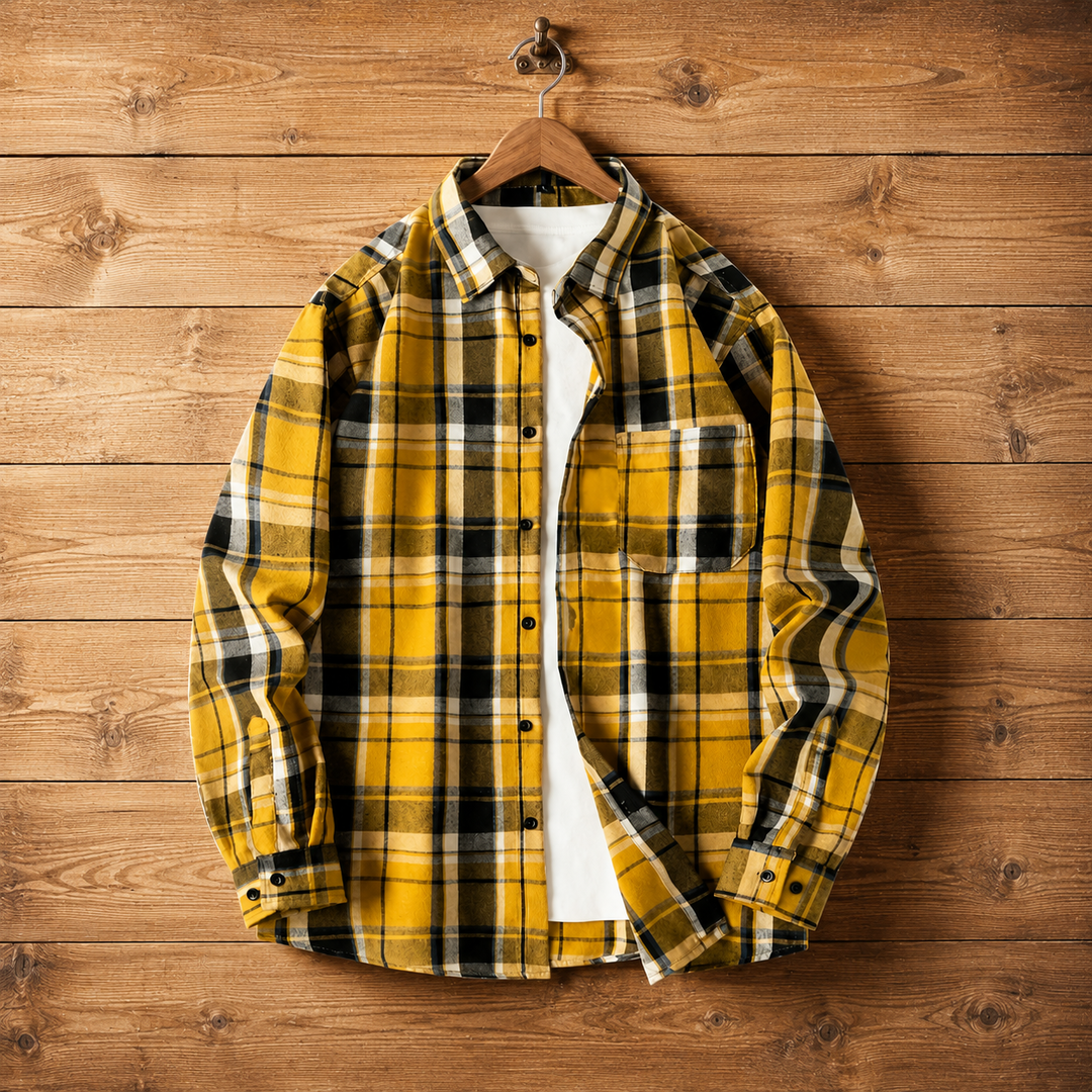 Comfortable Plaid Shirt