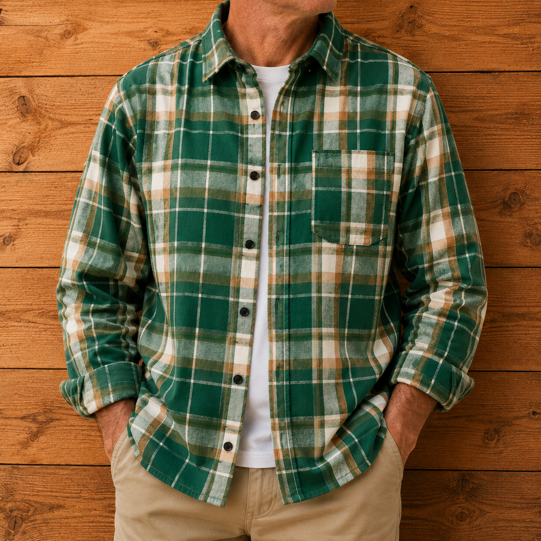 Comfortable Plaid Shirt