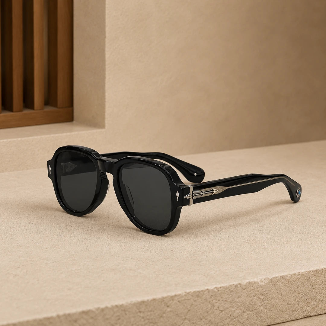 Sculpted Square Sunglasses