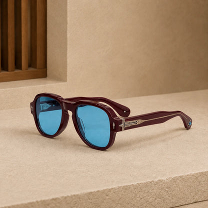 Sculpted Square Sunglasses