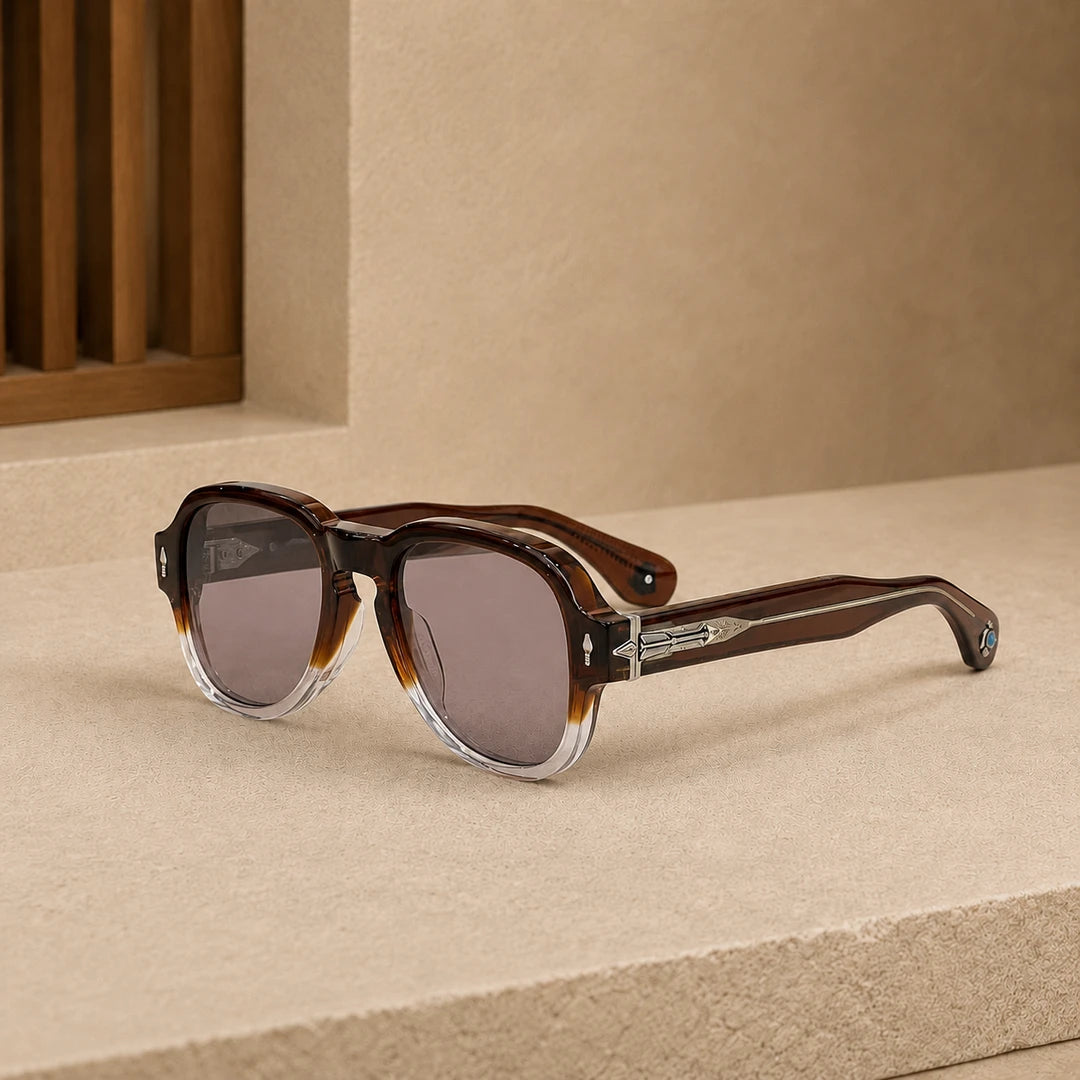 Sculpted Square Sunglasses
