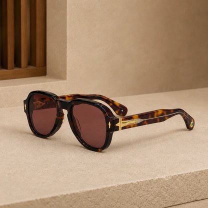 Sculpted Square Sunglasses