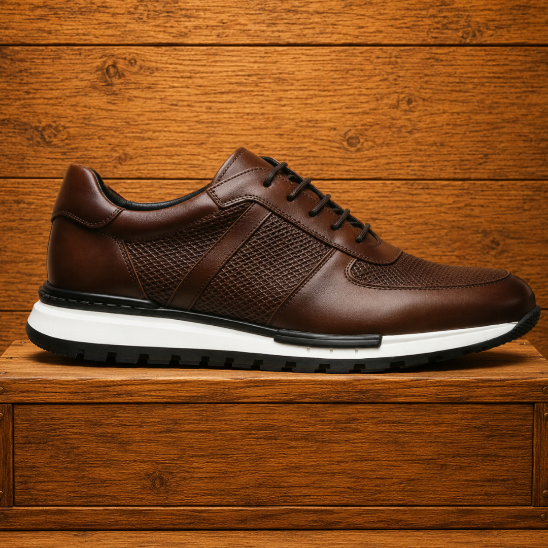 First Layer Cowhide Sneakers