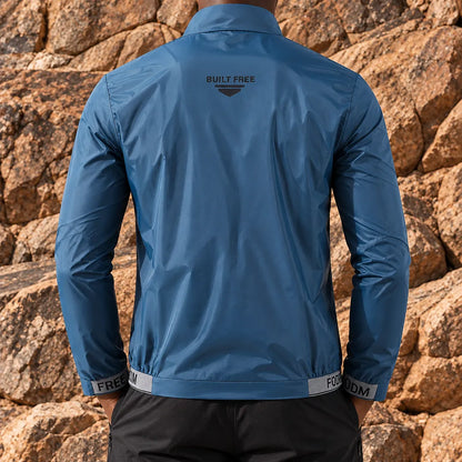 Sleek Windbreaker Jacket