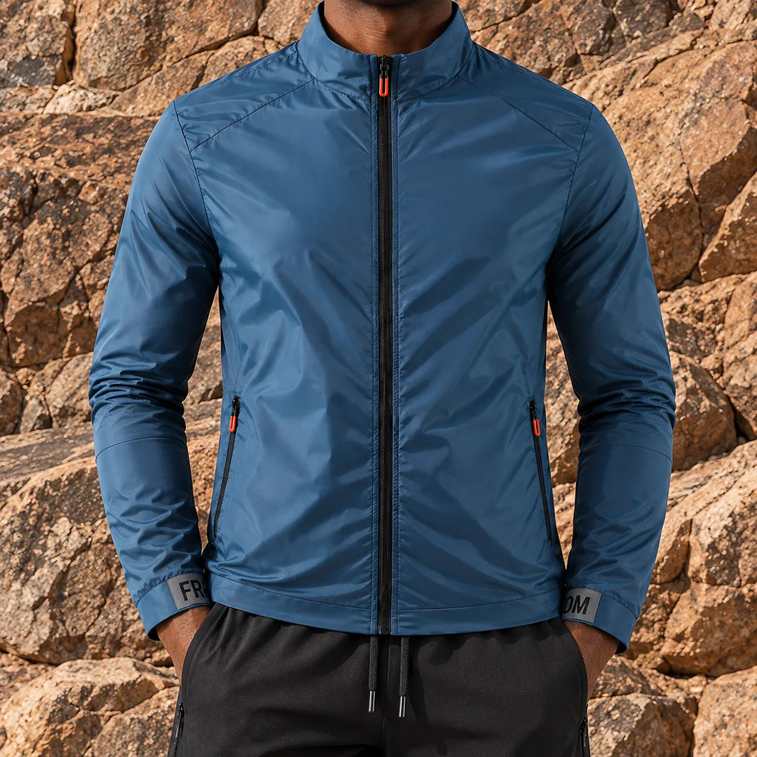 Sleek Windbreaker Jacket