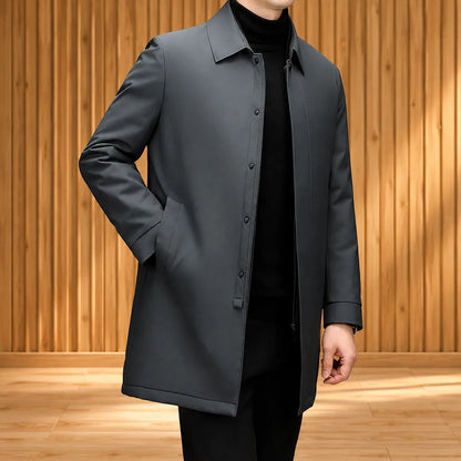 Tailored Point Collar Coat