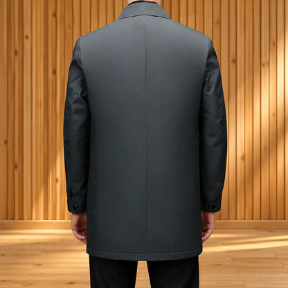 Tailored Point Collar Coat